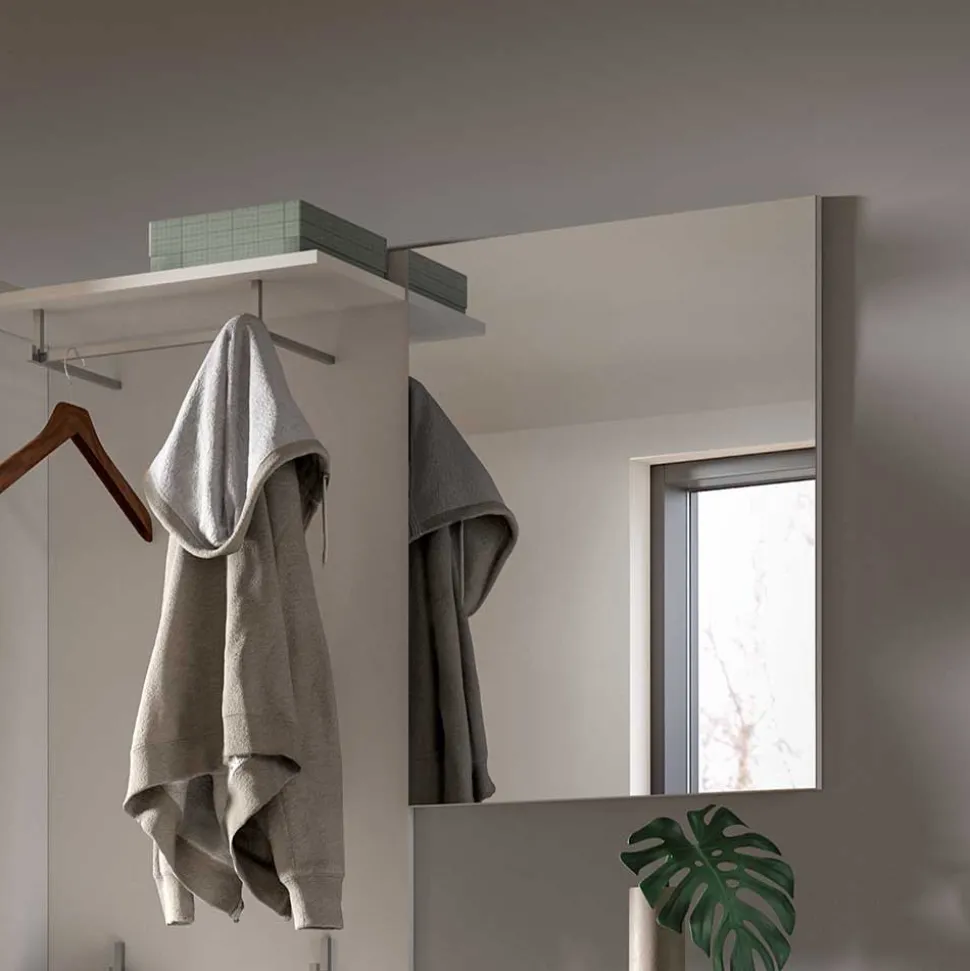 Vierteiliges Garderobenmöbel Set in modernem Design - Rugova