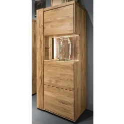 Vitrine aus Wildeiche geölt - Slaraduva