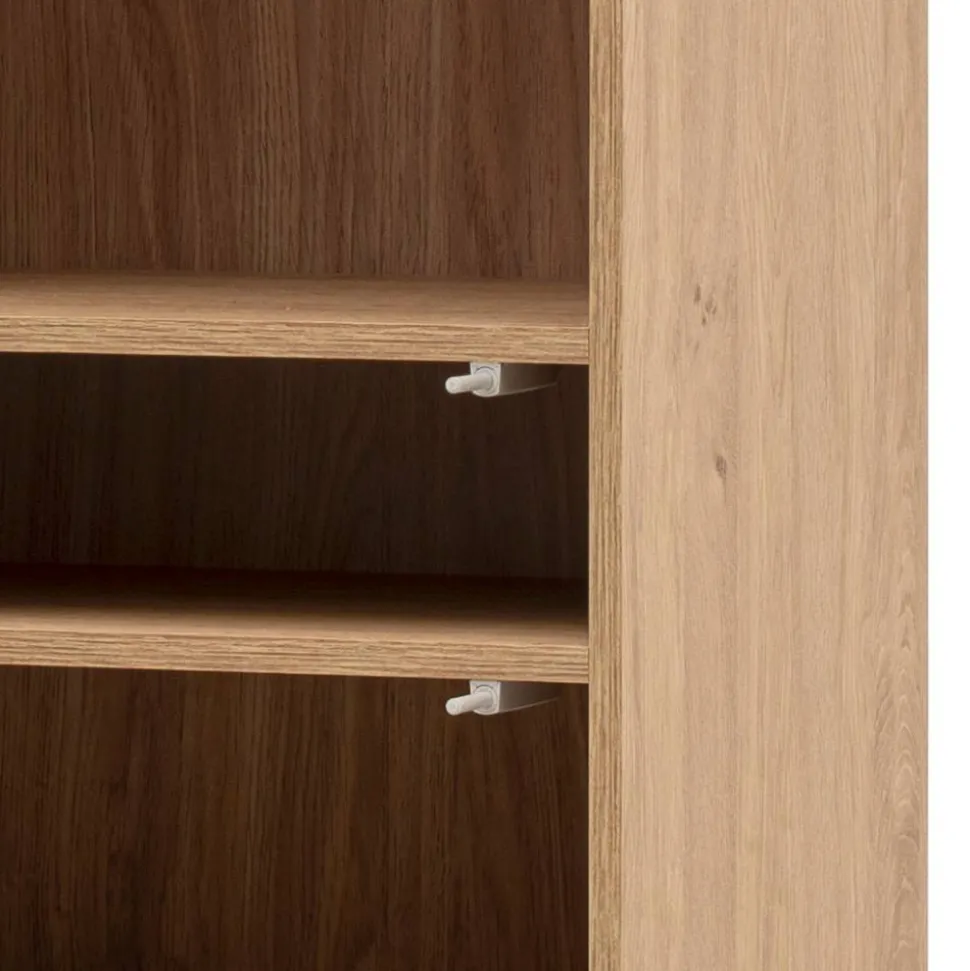Vitrine und TV-Board Set - Jaskin (zweiteilig)