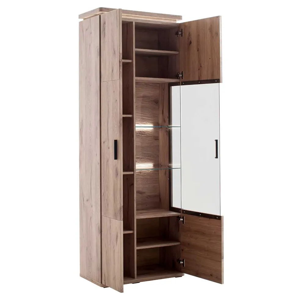 Vitrinenschrank mit LED Beleuchtung - Bekunion