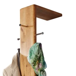 Vollholz Garderobe aus Wildeiche Massivholz - Uvinessa
