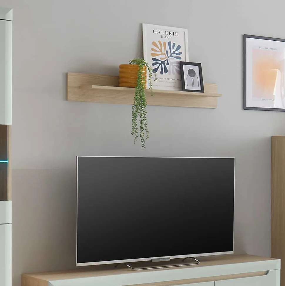 Wandboard in Eiche Holznachbildung - Armina