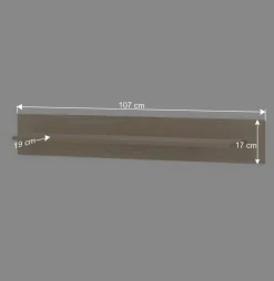 Wandboard in Eiche Holznachbildung - Armina