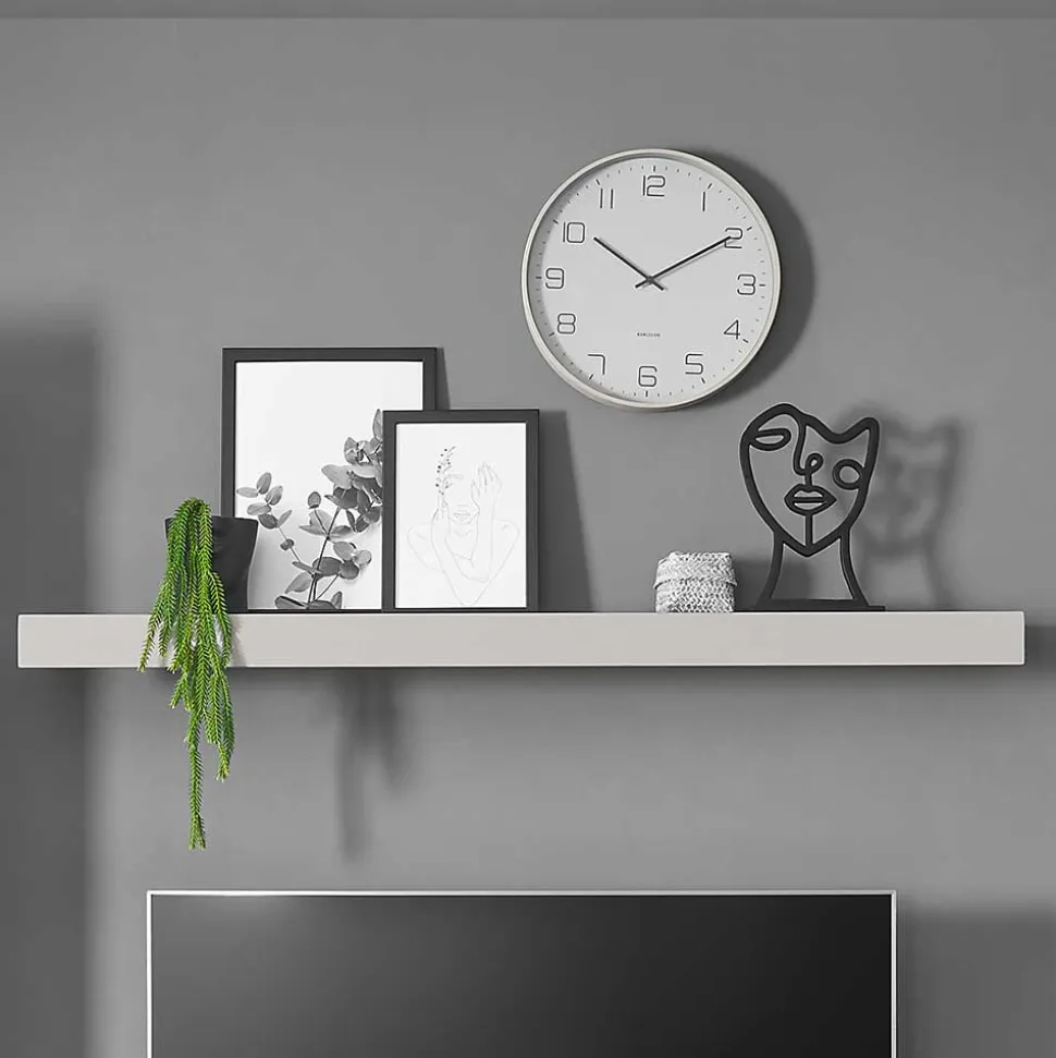 Wandboard in Hellgrau - modern - Lioscas