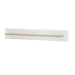 Wandboard in Weiß und Eiche - Ginko