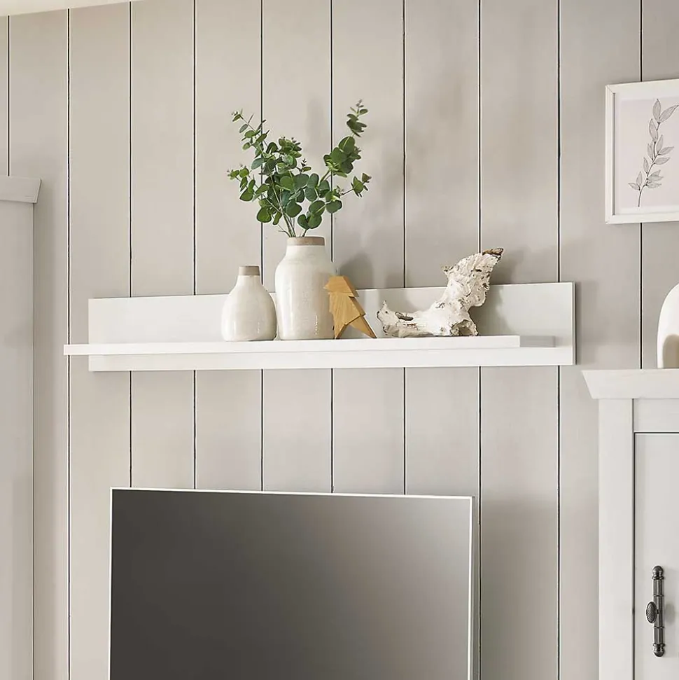 Wandboard in weißer Holzoptik Pinie - Liancos
