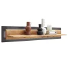 Wandboard in Wildeiche & Anthrazit - Flacona