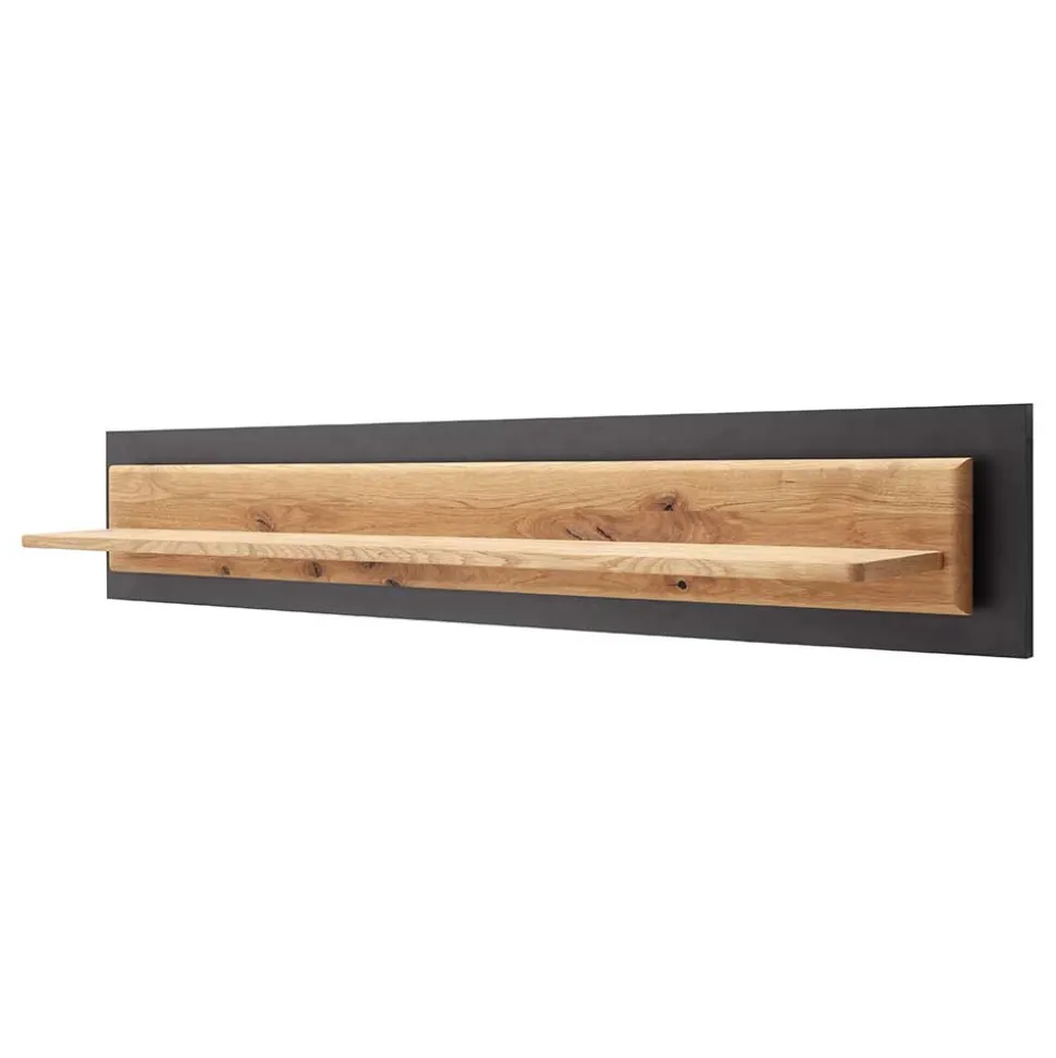 Wandboard in Wildeiche & Anthrazit - Flacona