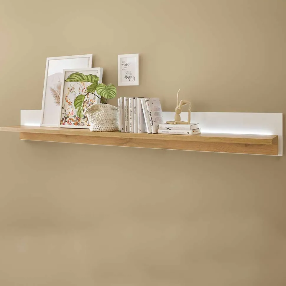 Wandboard mit Licht zweifarbig - Racelyn