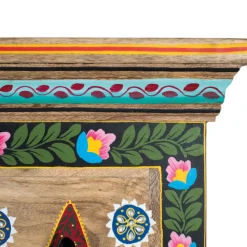 Wandgarderobe handbemalt - Vareza