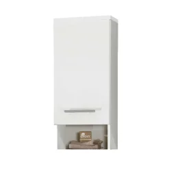 Wandmontage Badschrank in Weiß - Amassa II