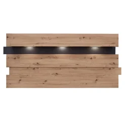 Wandpaneel mit Ablage & LED Beleuchtung - Kuetra