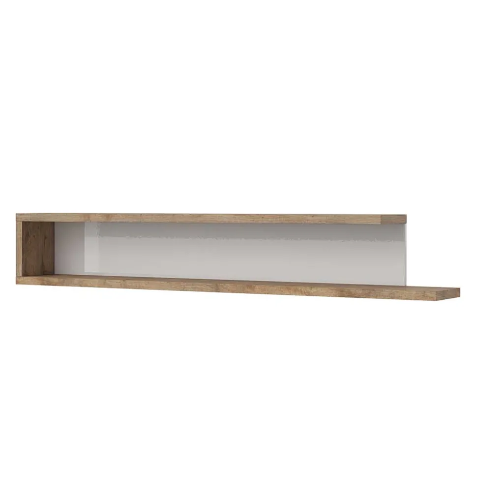 Wandregal mit Rückwand modern - Milvara