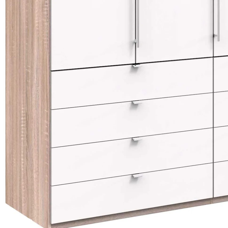 Weißer Kleiderschrank Made in Germany - Vaclyn