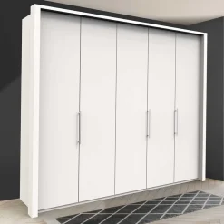 Weißer Schlafzimmer Schrank 3 türig - Donpiave
