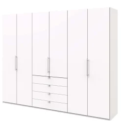 Weißer Schrank für Schlafraum 300 cm breit - Donpiave