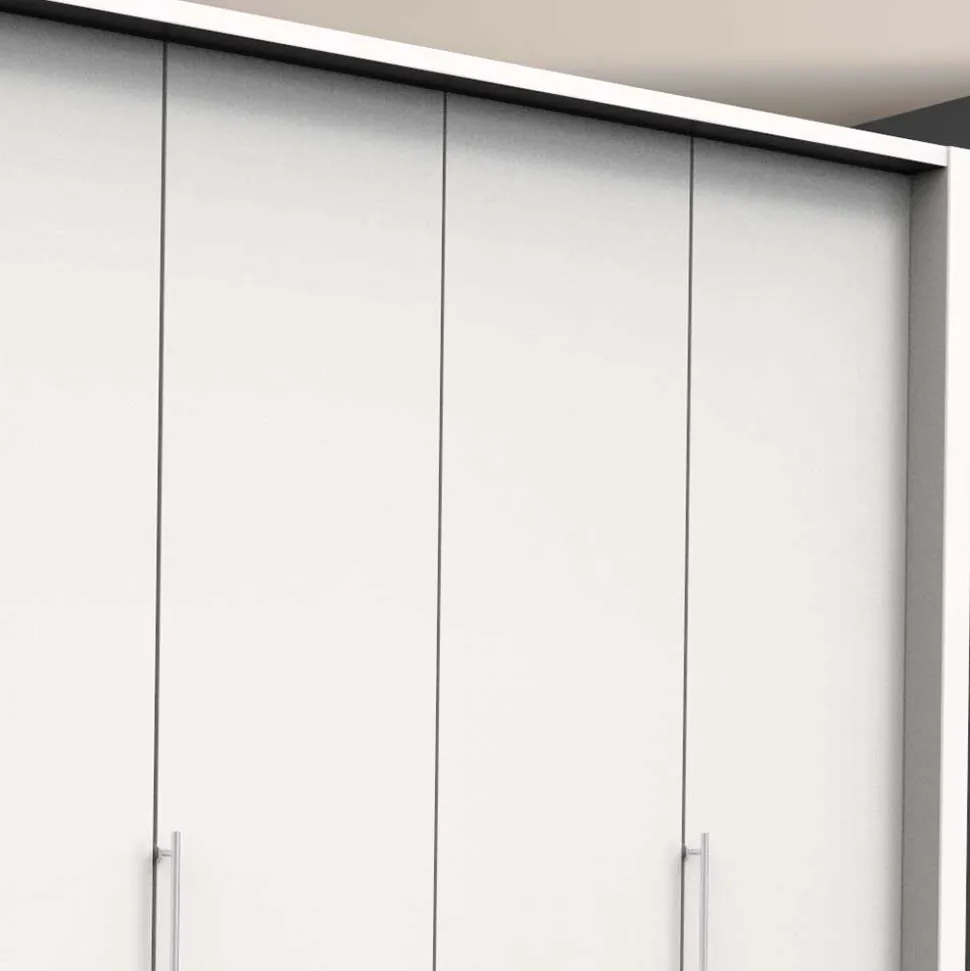 Weißer Schrank für Schlafraum 300 cm breit - Donpiave