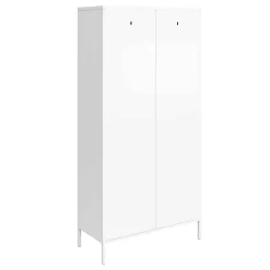 Weißer Universalschrank aus Metall - Elyett