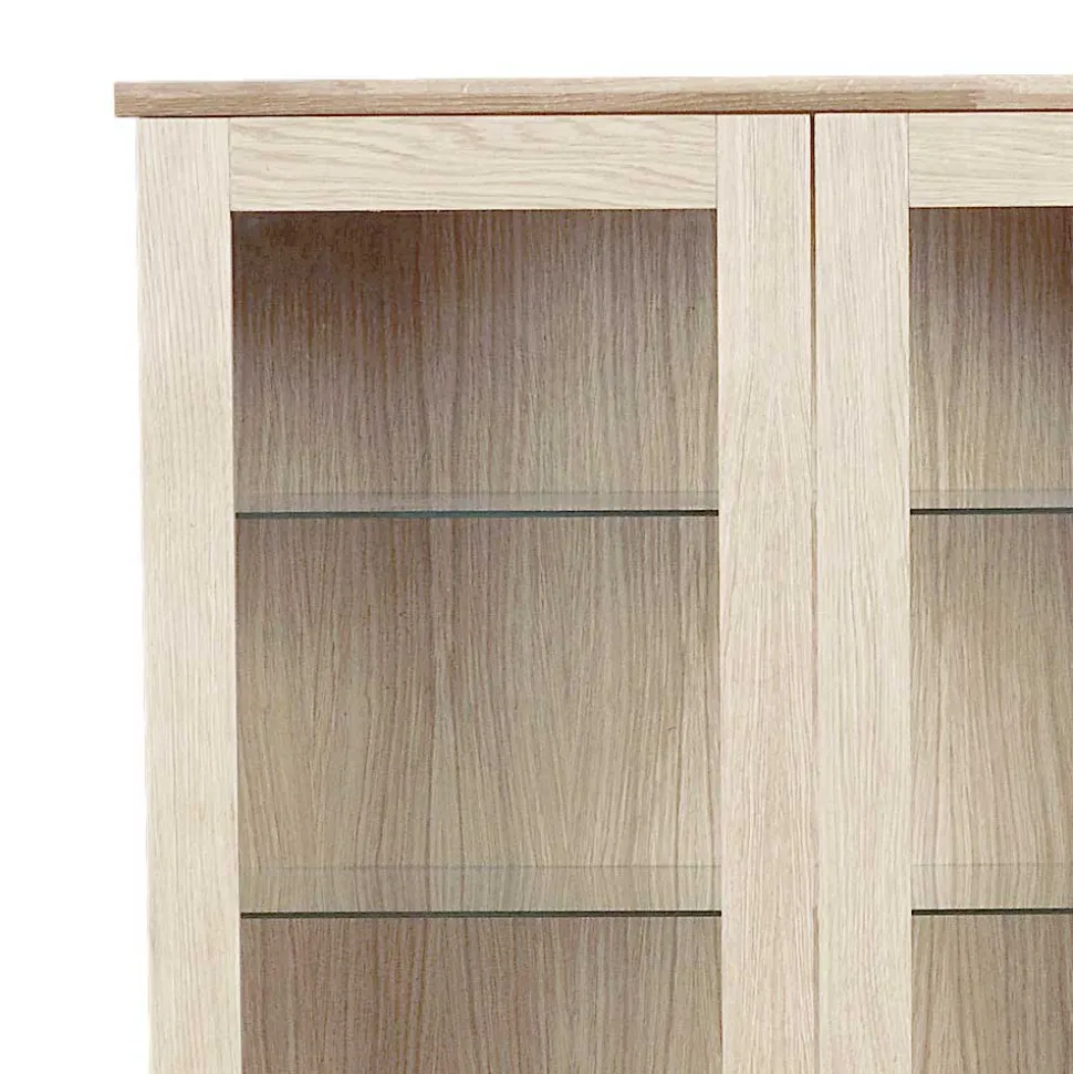 White Wash Vitrine im Skandi Design - Pessoa
