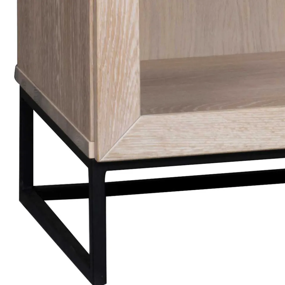 White Wash Vitrinenschrank modern - Myras