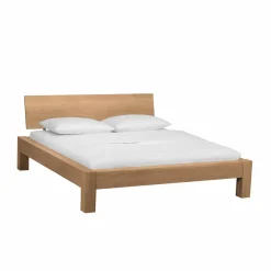 Wildeiche Doppelbett Amando in Honigfarben geölt