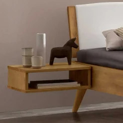 Wildeiche Ehebett in modernem Design - Joker