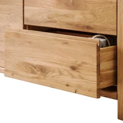 Wildeiche Massivholzkommode Yarisis modern
