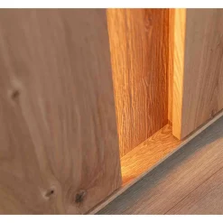 Wildeiche Sideboard mit zwei Klappen & Türen - Cocondar