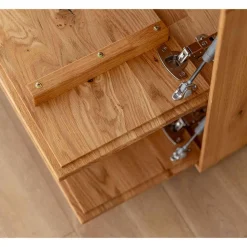 Wildeiche Sideboard mit zwei Klappen & Türen - Cocondar