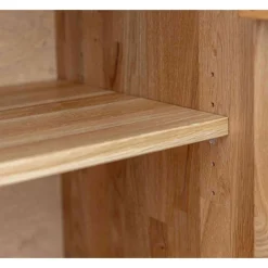 Wildeiche Sideboard mit zwei Klappen & Türen - Cocondar