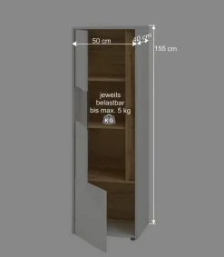 Wohnmöbel Programm 400 cm breit - Nonessia (fünfteilig)