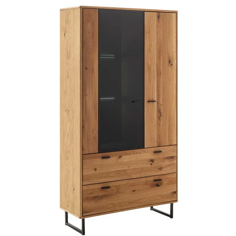 Wohnwand für Wohnzimmer Set - Flacona (dreiteilig)