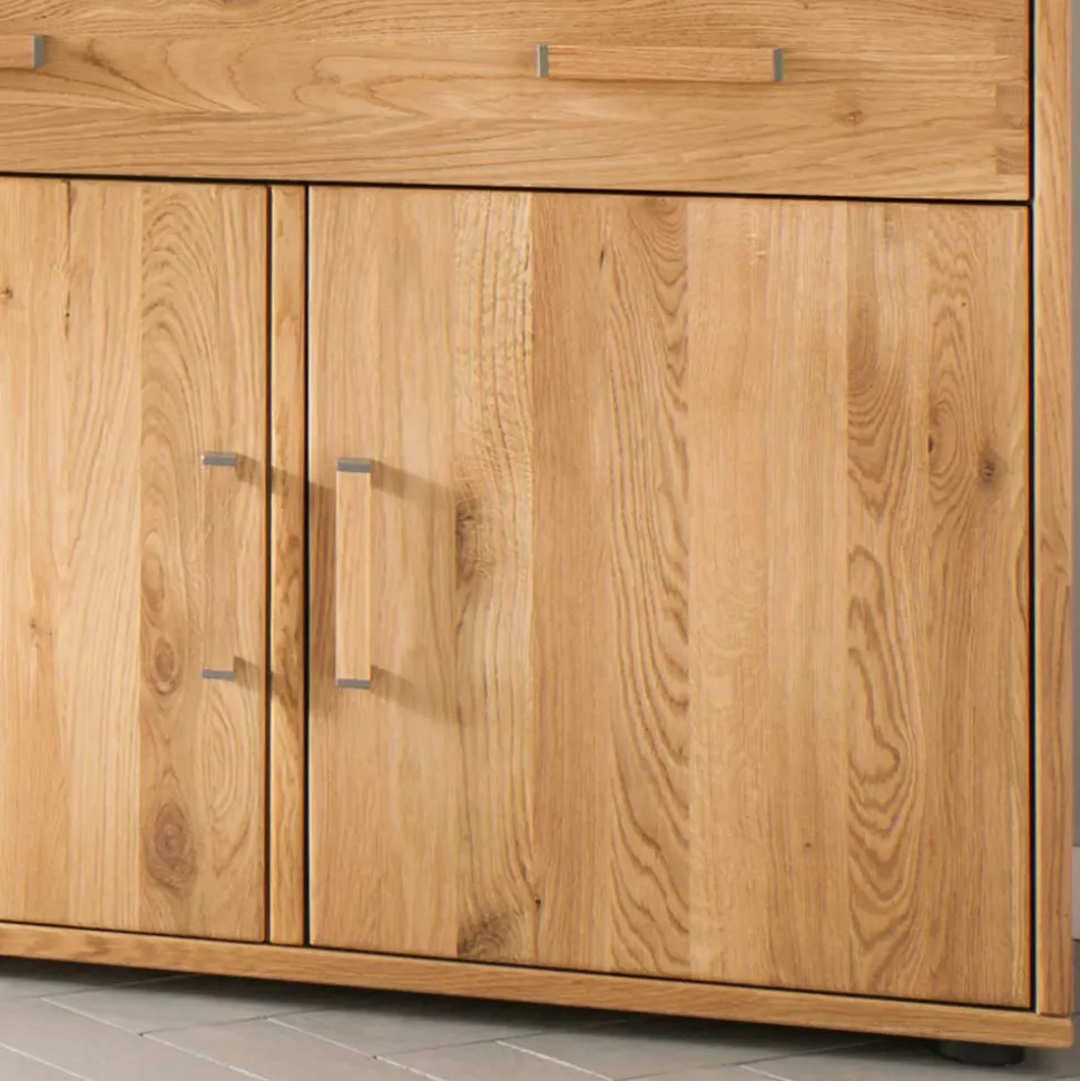 Wohnwand Highboard aus Holz - Teano