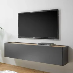 Wohnwand Möbelkombination Set - Ahilav (fünfteilig)