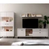 Wohnwandmöbel-Set modern - Varzino (dreiteilig)