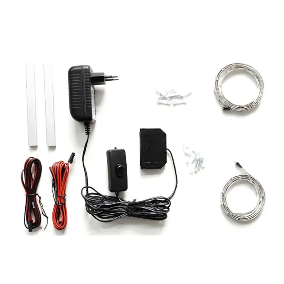 Wohnwandmöbel-Set modern - Varzino (dreiteilig)