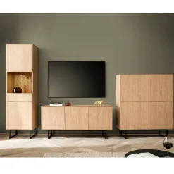 Wohnwandschränke Set - Jaskin (dreiteilig)
