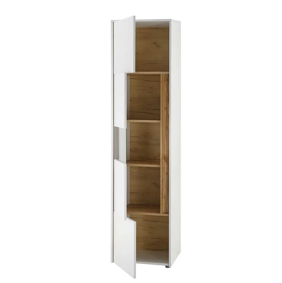 Wohnzimmer Anbauwand 340 cm breit - Nonessia (fünfteilig)