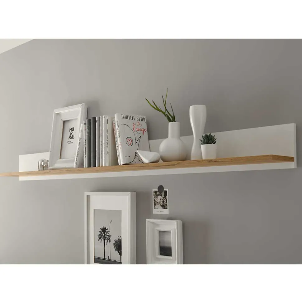Wohnzimmer Anbauwand 340 cm breit - Nonessia (fünfteilig)
