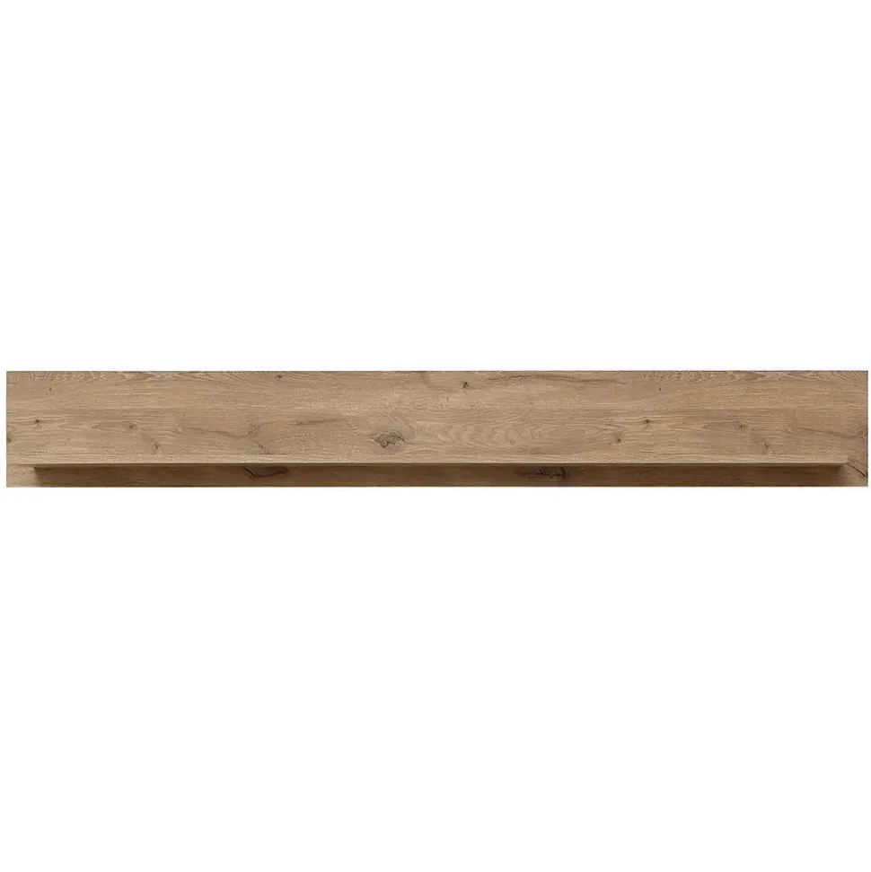 Wohnzimmer Anbauwand Holz Look - Zelio (dreiteilig)