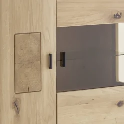 Wohnzimmer Anbauwand in Asteiche Hell - Losiamos (dreiteilig)