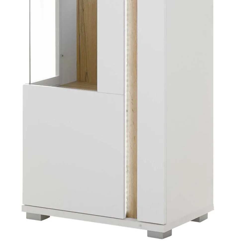Wohnzimmer Anbauwand Möbelset - Racelyn (vierteilig)