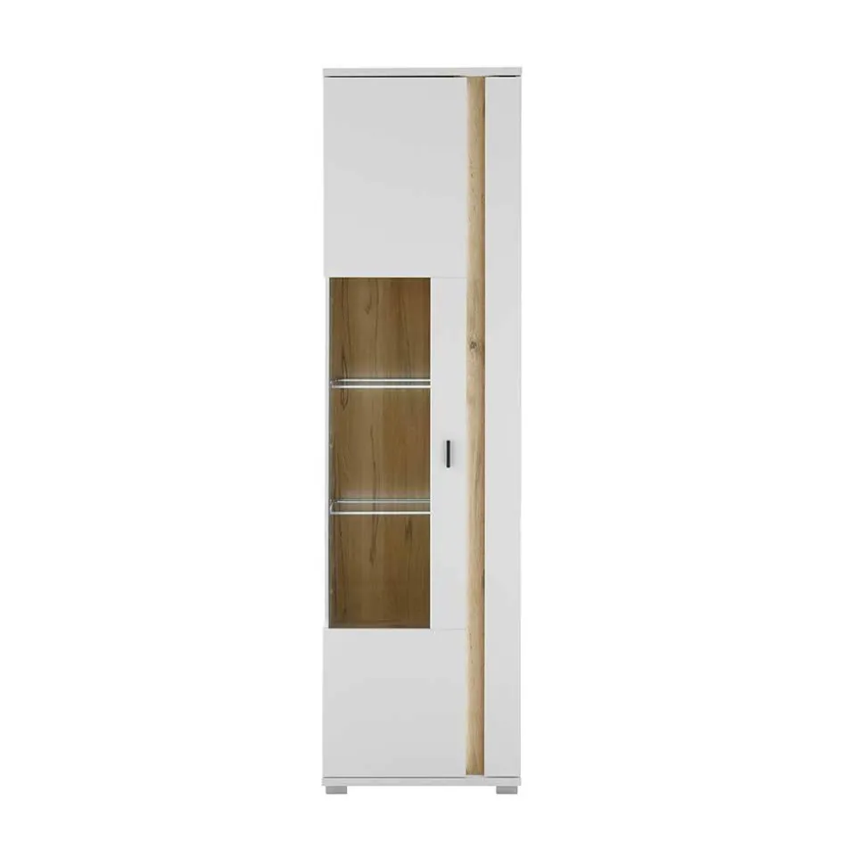 Wohnzimmer Anbauwand Möbelset - Racelyn (vierteilig)