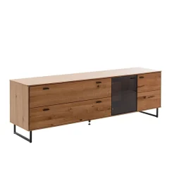 Wohnzimmer Anbauwand Möbel Set - Drinidad (dreiteilig)