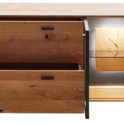 Wohnzimmer Anbauwand Möbel Set - Drinidad (dreiteilig)