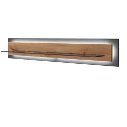 Wohnzimmer Anbauwand mit LED Beleuchtung - Drinidad (dreiteilig)