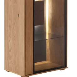 Wohnzimmer Anbauwand mit LED Beleuchtung - Drinidad (dreiteilig)