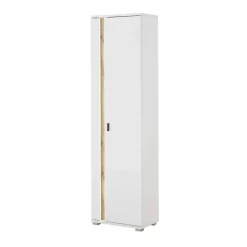 Wohnzimmer Anbauwand mit LED Set - Racelyn (vierteilig)