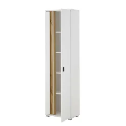 Wohnzimmer Anbauwand mit LED Set - Racelyn (vierteilig)
