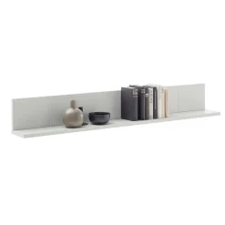 Wohnzimmer Hängeboard in Lichtgrau - Apulco